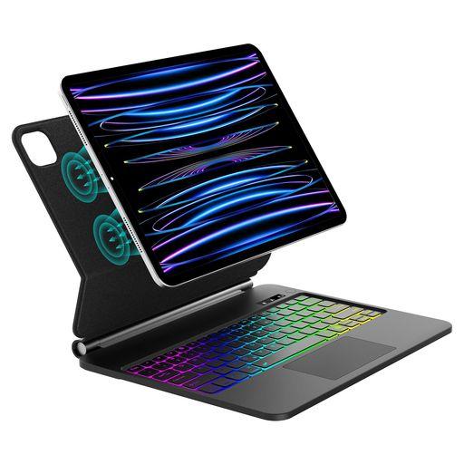 【2026年最新型】IPAD AIR 13インチ / PRO 12.9インチ キーボード ケース タッチパッド搭載 マグネットキーボード 磁気吸着 フローティング式 BLUETOOTH バックライト付き ワイヤレス カバー IPAD AIR…