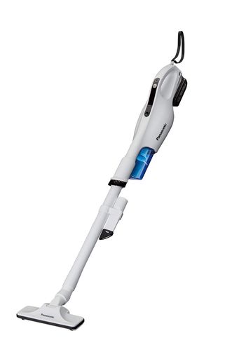 パナソニック(PANASONIC) 充電サイクロン式クリーナー 14.4V 5.0AH 電池1個/充電器付 デュアル(14.4V/18V対応) 吸引持続力約6倍(EZ37A3比) スティッククリーナー ハンディクリーナー 掃除機 ホワイト