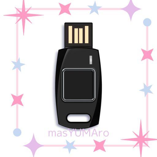 PASSKEY WINDOWS HELLO FIDO2 U2F 指紋セキュリティキー USB-Aタイプ トラストキー B210H