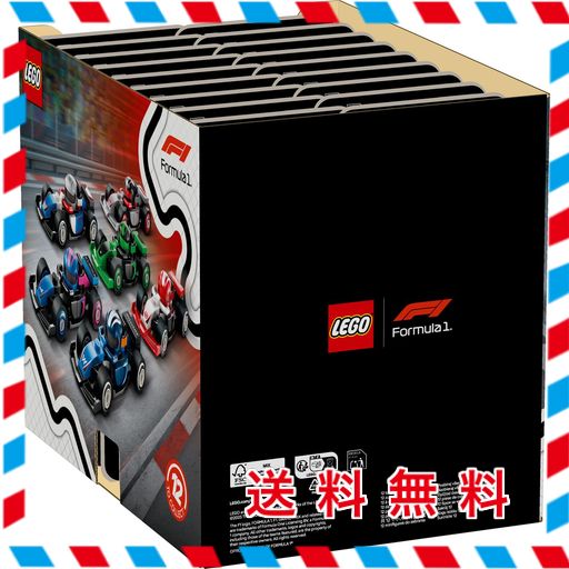 レゴ(LEGO) ミニフィギュア F1(R)コレクターズレースカー 36個入り おもちゃ 玩具 誕生日 プレゼント ブロック 知育 男の子 女の子 子供 6歳 7歳 8歳 9歳 71049