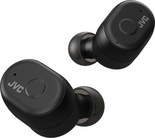 JVCケンウッド HA-A11T-B 完全ワイヤレスイヤホン 本体質量5.2G小型軽量ボディ 最大28時間再生 外音取込み機能 防水仕様 BLUETOOTH VER5.1対応 ブラック