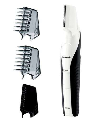 パナソニック ボディシェーバー VIO対応 お風呂剃り可 メンズ 白 ER