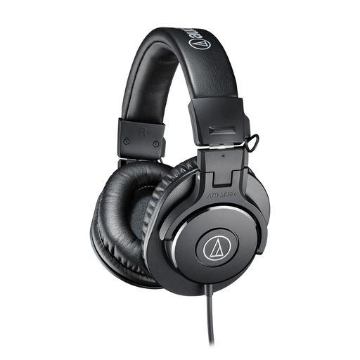 オーディオテクニカ ATH-M30X プロフェッショナル モニターヘッドホン 有線 【モニター/ミキシング/密閉型/折り畳み式/ケーブル長3.0M/】ブラック
