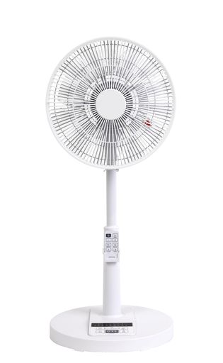 電響社(DENKYOSHA) DCリビング扇風機 5枚羽根 自動首振り 抗菌加工 ZFL-D4EC