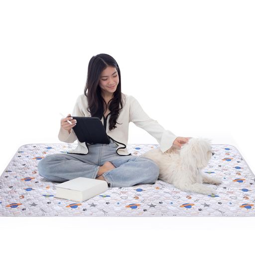 TITISNUGY 洗えるペットシーツ ペット用おしっこマット 猫 犬用 おしっこパッド ペットマット 洗濯機で丸洗い 繰り返し使える 超吸収 漏れ防止 滑り止め 介護 速乾 四季通用 【140X90CM 2枚セ…