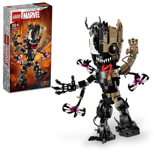 レゴ(LEGO) スーパー・ヒーローズ ヴェノム化されたグルート おもちゃ 玩具 プレゼント 誕生日 ブロック クリスマス 男の子 女の子 子供 10歳 11歳 12歳 小学生 マーベル グッズ フィギュア 76249