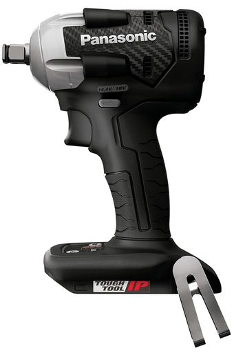 パナソニック(PANASONIC) 充電インパクトレンチ 本体のみ(電池パック/充電器/ケース別売) デュアル (14.4V/18V対応) 全長小型143MM 280N・M(18V使用時) IP56 EZ75A8X-B ブラック 21,282円