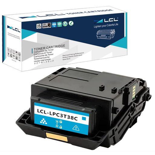 LCL エプソン用 LPC3T37 LPC3T37C LPC3T38 LPC3T38C LPC3T38CV 大容量 互換トナーカートリッジ (1パック シアン) 対応機種: LP-S8180 LP-S7180 LP-M8180