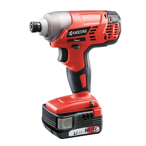 京セラ(KYOCERA) 旧リョービ 充電式インパクトドライバー BID-1415 14.4V 657751A 【軽量・コンパクト 最大締付トルク135N・Mで強力ネジ締め】 リチウムイオン14.4V