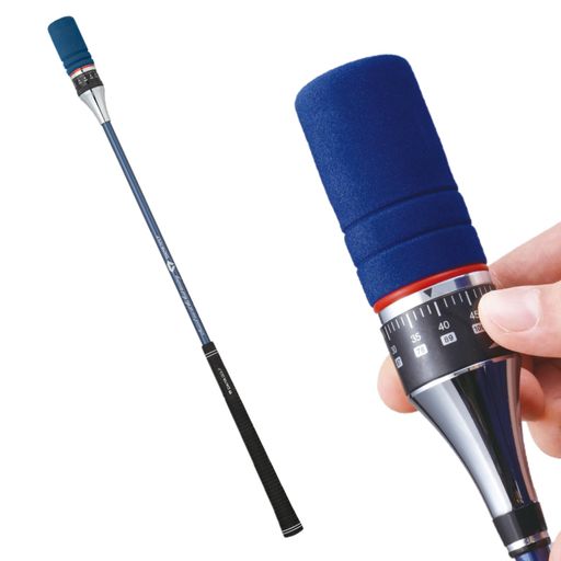 ダイヤゴルフ(DAIYA GOLF) スイング練習機 ゴルフ練習器 ユニセックス ユニフレックス ダイヤスイング527 TR-527 両手 ブルー 屋内 道具 練習用クラブ 練習用バット スイング練習機 ゴルフ棒 し…