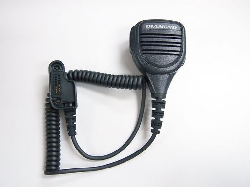第一電波工業 ダイヤモンド MS900WVD 防水型ハンディ用スピーカーマイク(八重洲/スタンダードのデジタル簡易無線機用)