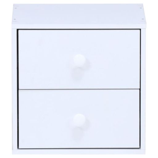 J-KITCHENS (1入) 収納 ボックス ケース カラーボックス 2杯 引出 ホワイト 新生活 一人暮らし シンプル モダン 6,587円