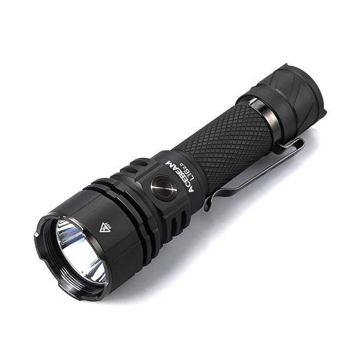 ACEBEAM L16 2.0 小口径 長距離 タクティカルライト 600メートル 1950ルーメン デュアルスイッチ 強力 LED懐中電灯 USB-C充電式 フラッシュライト 小型でポータブル