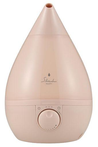 アピックス(APIX INTL) 超音波式アロマ加湿器 SHIZUKU TOUCH+ 容量:3.3L/給水しやすいフラットハンドル/加湿量:約330ML/H/調光/加湿量無段階調整/アロマ対応/抗菌カートリッジ付/自動オフ機能 AHD-124(PE)