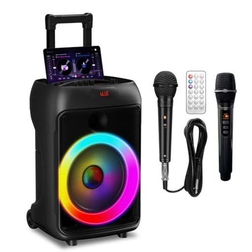 ワイヤレスマイク スピーカーセット 拡声器マイク2本付き ポータブル 