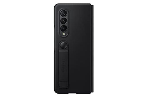 GALAXY Z FOLD3 5G LEATHER FLIP COVER|ブラック|スマホケース|SAMSUNG純正 国内正規品| EF-FF926LBEGWW