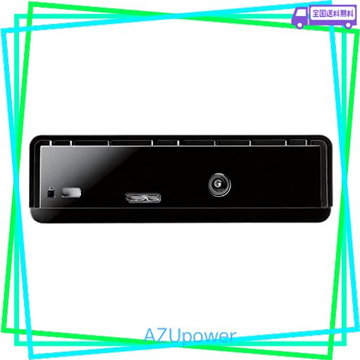 エレコム 外付けHDD ハードディスク ハイブリッドドライブ 6TB テレビ録画用/MAC/WINDOWSブラック ELD-HTV060UBK
