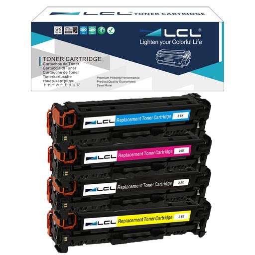 LCL CANON用 CRG-318 CRG-418 (4色セット) 互換トナーカートリッジ 対応機種:MF8330CDN MF8340CDN MF8350CDN MF8380CDW MF8530CDN MF8570CDW MF722CDW