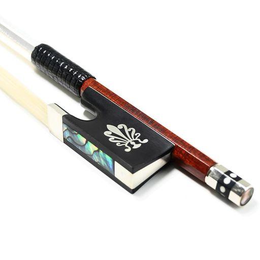 VINGOBOW カーボンバイオリン弓 フェルナンブコ性能とスキン のモンゴル馬毛 PERNAMBUCOなモデル125V