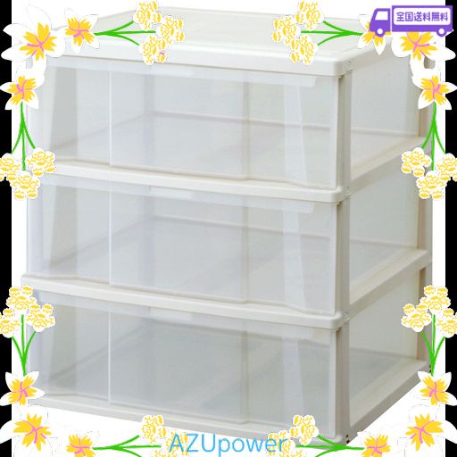 機能面もばっちりな衣装ケース 3段 コスパ 完成品 完成品幅63 【数量限定】3段 機能面もばっちりな衣装ケース コスパ 完成品 日本製 【完成品】【幅63×奥行53×高さ69cm】 クローゼット用 深い引出しでたっぷり入る収納ケース 天馬(Tenma)