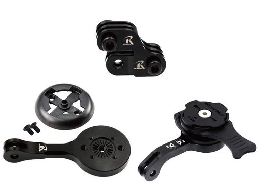 [レックマウントプラス] トレック ボントレガー ブレンダー システム専用 トリプル アダプターセット 取付位置(SC)レザイン用 組合せ2【DGP5+TREK-R+HED3-LEZ】「アダプターのみ、別途 専用ケー…