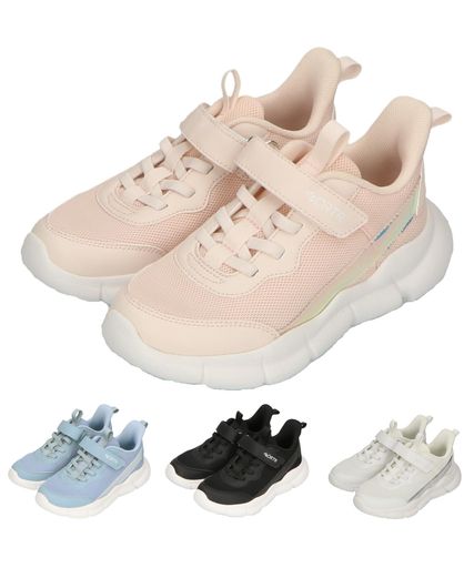 キッズ スニーカー 子供靴 通学 軽量 男の子 女の子 男女兼用 履きやすい クッション 運動 公園 ゴム紐 K-451