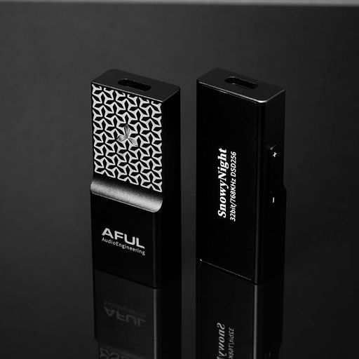 HIFIGO AFUL SNOWYNIGHT ポータブル USB DAC およびアンプ、驚くほど低い歪み率を備えたデュアル CS43198 DAC チップ アンプ (LIGHTNINNG)