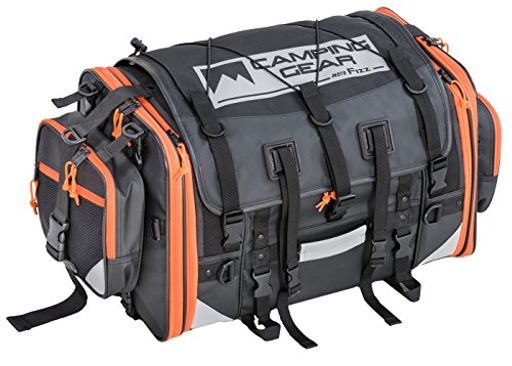 タナックス(TANAX) MOTOFIZZ キャンピングシートバッグ2 (アクティブオレンジ) 容量 59-75L MFK-254