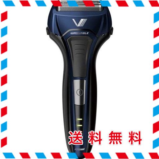 泉精器製作所 IZF-V559-A(ブルー) 往復式シェーバー 4枚刃