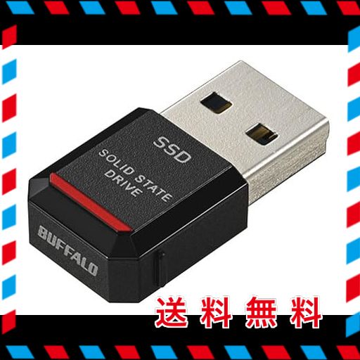バッファロー PC対応 USB3.2(GEN1)対応 TV録画対応 SSD SSD-PST1.0U3