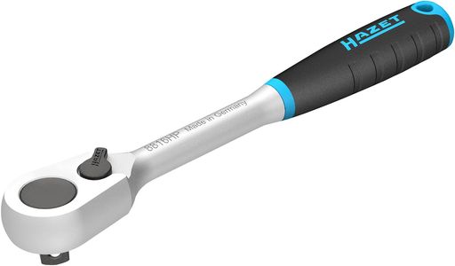 HAZET(ハゼット) 3/8インチ 超精密ラチェット 8816HP | 90枚ギア 作動角4度 クロムメッキ加工 | エンジンルーム 狭所作業用 プロ仕様トルクレンチ | ドイツ製 正規輸入品