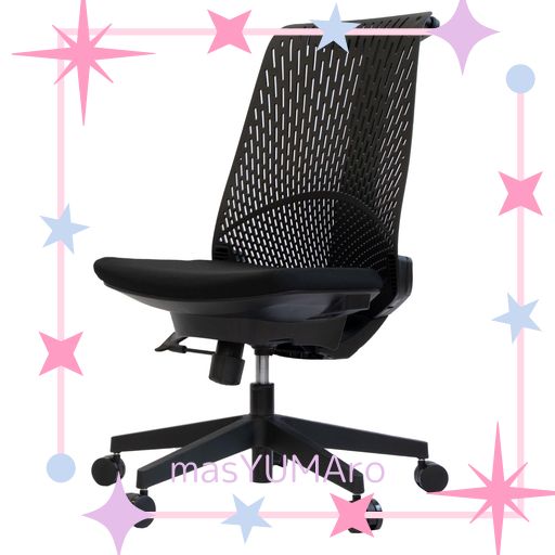イトーキ サリダ YL6 ブラック オフィスチェア【スタイリッシュデザイン/通気性・メッシュ形状のハイバック/こだわりの座面/シンクロロッキング / 360度回転 / 85MM座面上下昇降 / イトーキ…