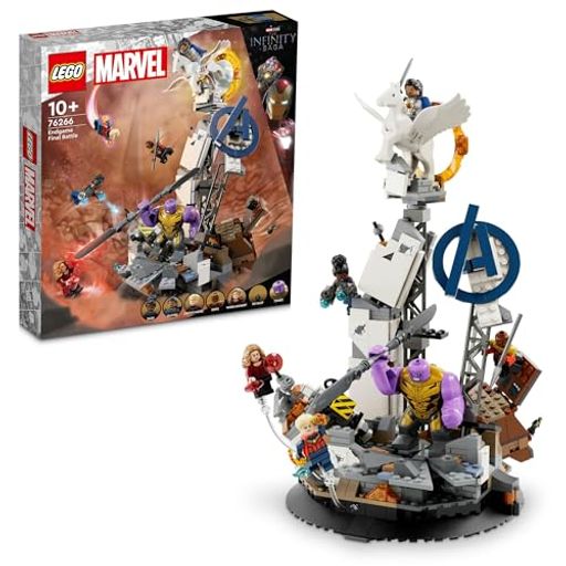 レゴ(LEGO) スーパー・ヒーローズ エンドゲーム 最終決戦 おもちゃ 玩具 プレゼント 誕生日 ブロック クリスマス 男の子 女の子 子供 10歳 11歳 12歳 小学生 マーベル グッズ フィギュア 76266