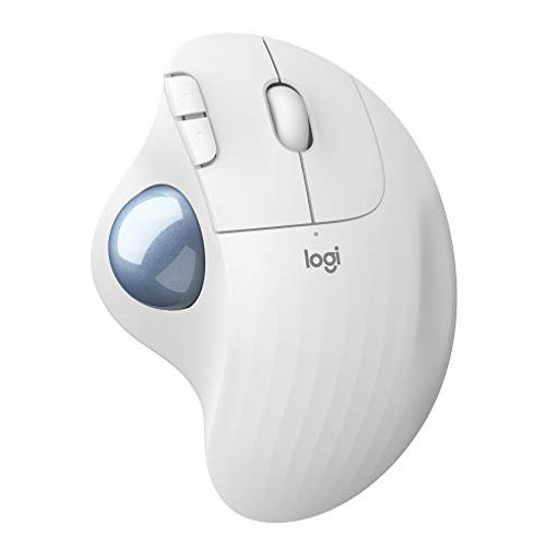 ロジクール ワイヤレスマウス トラックボール 無線 m575ow bluetooth unifying 5ボタン トラックボールマウス ワイヤレス マウス windows mac ipad 電池寿命最大24ケ月 m575 オフホワイト
