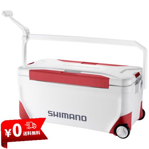 シマノ(SHIMANO) クーラーボックス スペーザ ライト 35L キャスター NS-E35Y レッド
