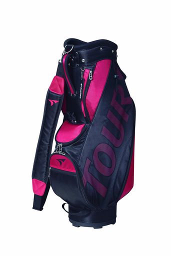 BRIDGESTONE(ブリヂストン)キャディバッグ TOURSTAGE CBTV26 メンズ ブラック/レッド