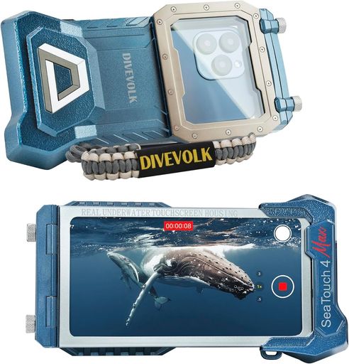 DIVEVOLK ダイビングフォンケース IPHONE 12/12 PRO/12 PRO MAX/13/13 PRO/13 PRO MAX/14/14 PRO/14 PRO MAX/15/15 PRO/15 PRO MAXに対応