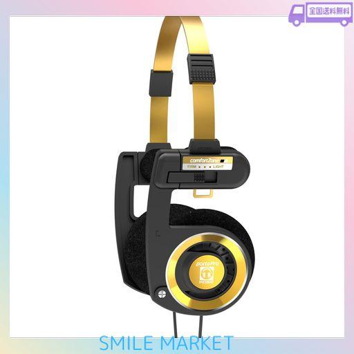 KOSS PORTA PRO 限定版ブラックゴールドオンイヤーヘッドフォン