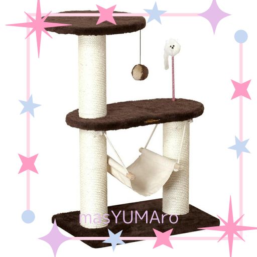 キャティーマン (CATTYMAN) スクラッチリビング コンパクトハンモック