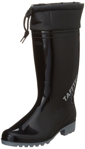 [アキレス] ブーツ 履き口カバー 耐油 2E ワークマスター ユニセックス ブラック 25.0CM