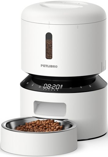 PETLIBRO 自動給餌器 猫 中小型犬用 定時定量 1日6食 自動餌やり機 4重