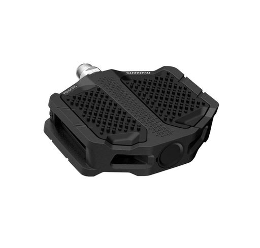 シマノ (SHIMANO) ペダル (フラット) PD-EF205 ソリッドプラットフォーム仕様 ブラック EPDEF205L
