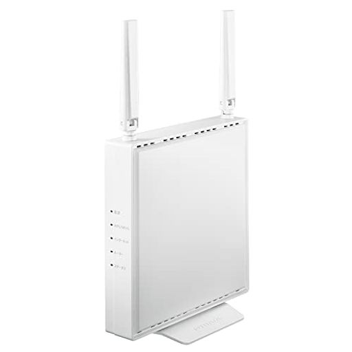 アイ・オー・データ WIFI ルーター 無線LAN WI-FI6 AX1800 1201+574MBPS IPV6対応 可動式アンテナ 日本メーカー【 IPHONE/ANDROID / PS5 / NINTENDO SWITCH 