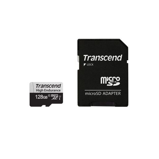 トランセンドジャパン 高耐久 MICROSD 128GB UHS-I U1 CLASS10 ドライブレコーダー セキュリティカメラ用 NINTENDO SWITCH 動作確認済 SDカード変換アダプタ付【データ復旧ソフト無償提供】