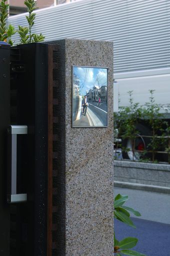 コミー フラット型凸面機能ミラー FFミラー車出口 ビス止めタイプ F48B