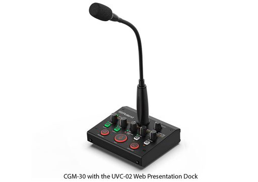 ROLAND ローランド グースネック型コンデンサーマイク CGM-30 WEB会議 ライブ配信