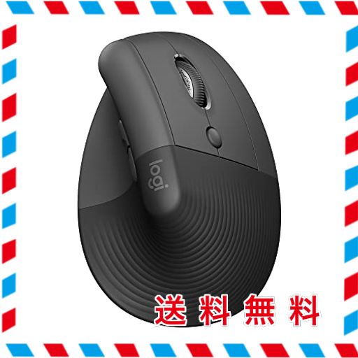 ロジクール ワイヤレス 静音 エルゴノミック マウス LIFT M800GR LOGI BOLT BLUETOOTH UNIFYING非対応 SMARTWHEEL ワイヤレスマウス 無線 WINDOWS MAC CHROME IPAD ANDROID