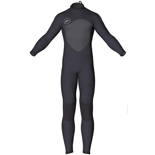 MORGEN SKY ウェットスーツ メンズ 2MM/3MM ワンピース ネオプレン素材 胸スキン ダイビング サーフィン 素潜り フィッシング バックジップ 裏ジャージ 保温 滑り止め 1070 (3MMフルスーツ タイプ…