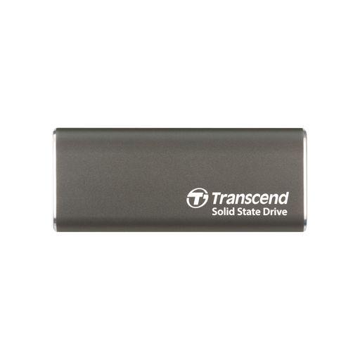 トランセンド ポータブルSSD 2TB 高速 USB 10GBPS 最大1050 MB/S 小型アルミ筐体 軽量31G TYPE-C【IPHONE15 & 16動作確認済み】TS2TESD265C