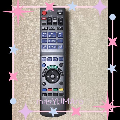 PANASONIC ブルーレイディスクレコーダー用リモコン N2QAYB000346